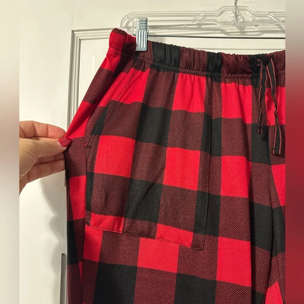 JOYSPUN Women’s Buffalo Plaid Pajama Joggers